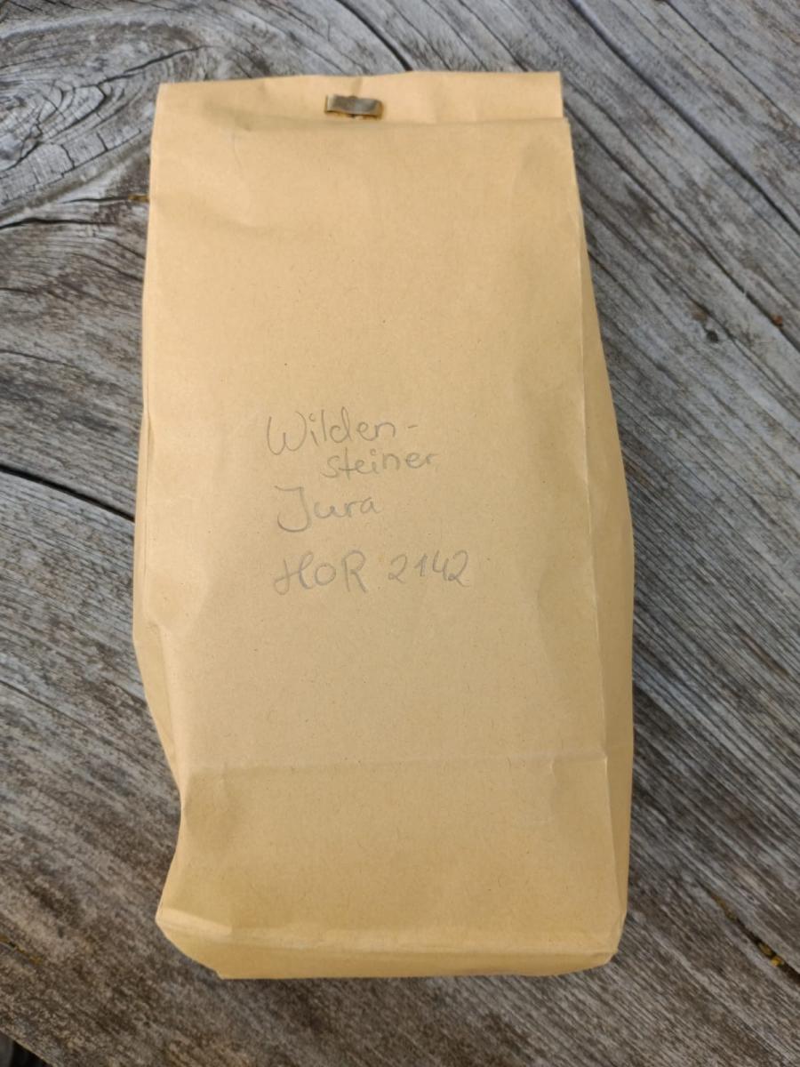 Saatgutpackung mit "Wildensteiner Jura"
