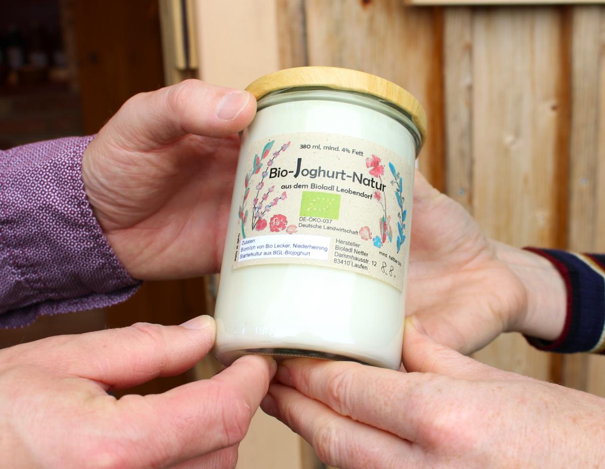 Bio-Joghurt von Fam. Netter, Leobendorf