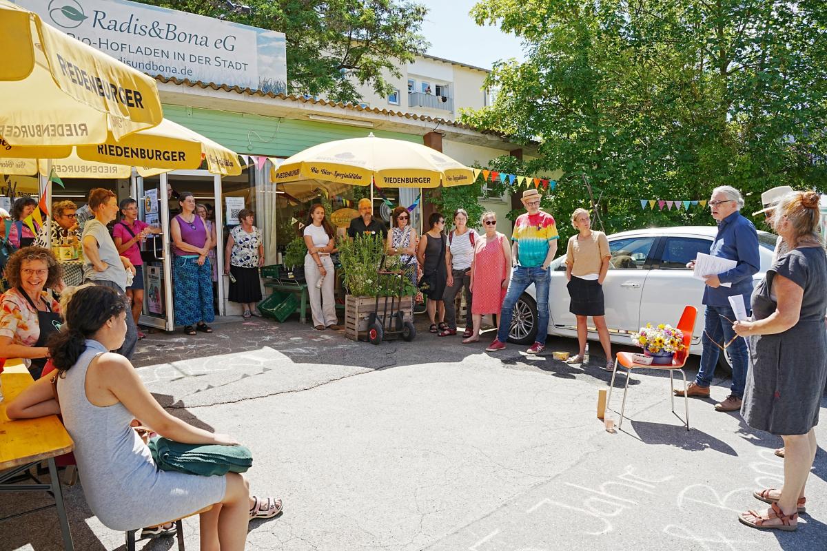 5-Jahres-Fest der BioRegio-Genossenschaft Radis&Bona im Westen