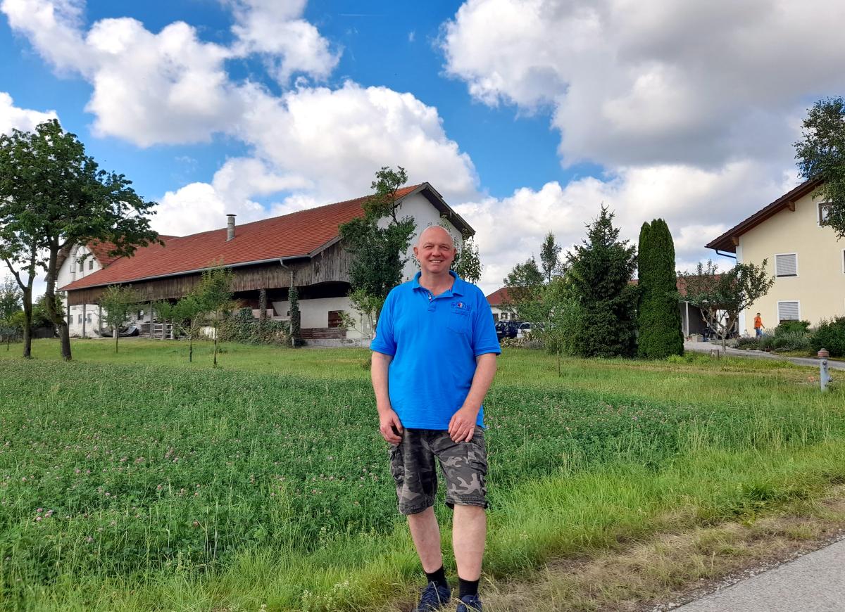 Biobauer Wolfgang Aicher aus Aich bei Kirchweidach