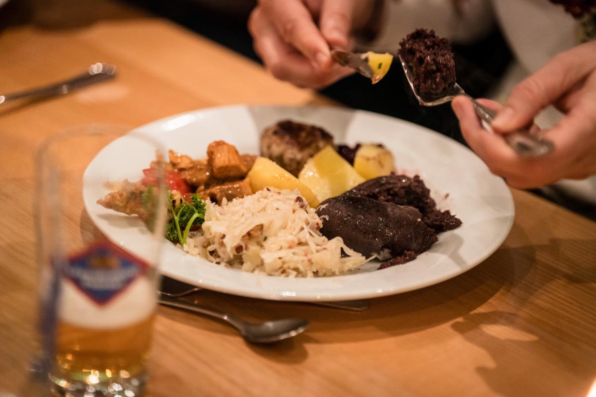 Essen auf dem Teller
