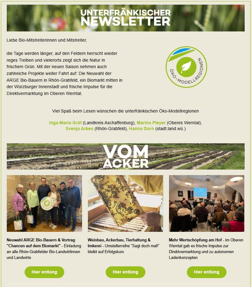 Unterfränkischer Newsletter