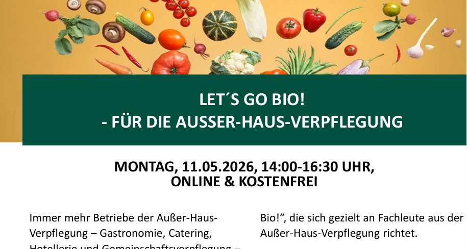 Einladung Let's go Bio!