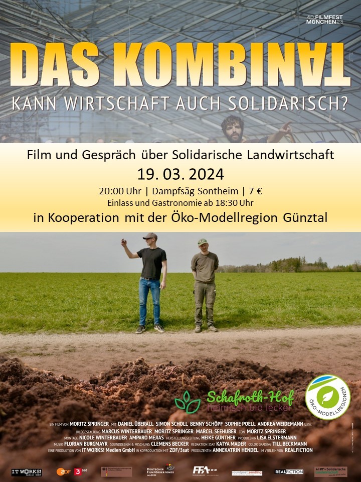 "Das Kombinat" - Filmabend mit Gespräch über Solidarische Landwirtschaft