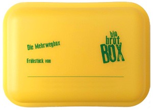 gelbe Box für Essen