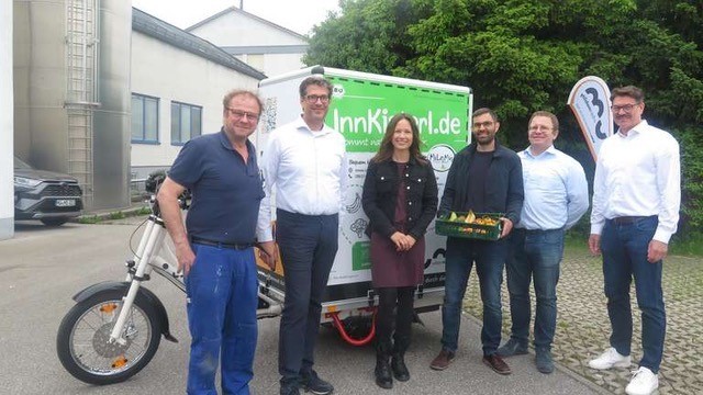 Gerd Niessner, Markus Veen, Lena Koch, Reinhard Meier, Alexander Mader und Tilmann Rosch (von links).