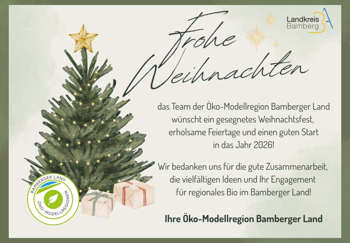 Weihnachtsbaumzeichnung mit Weihnachtsgruß