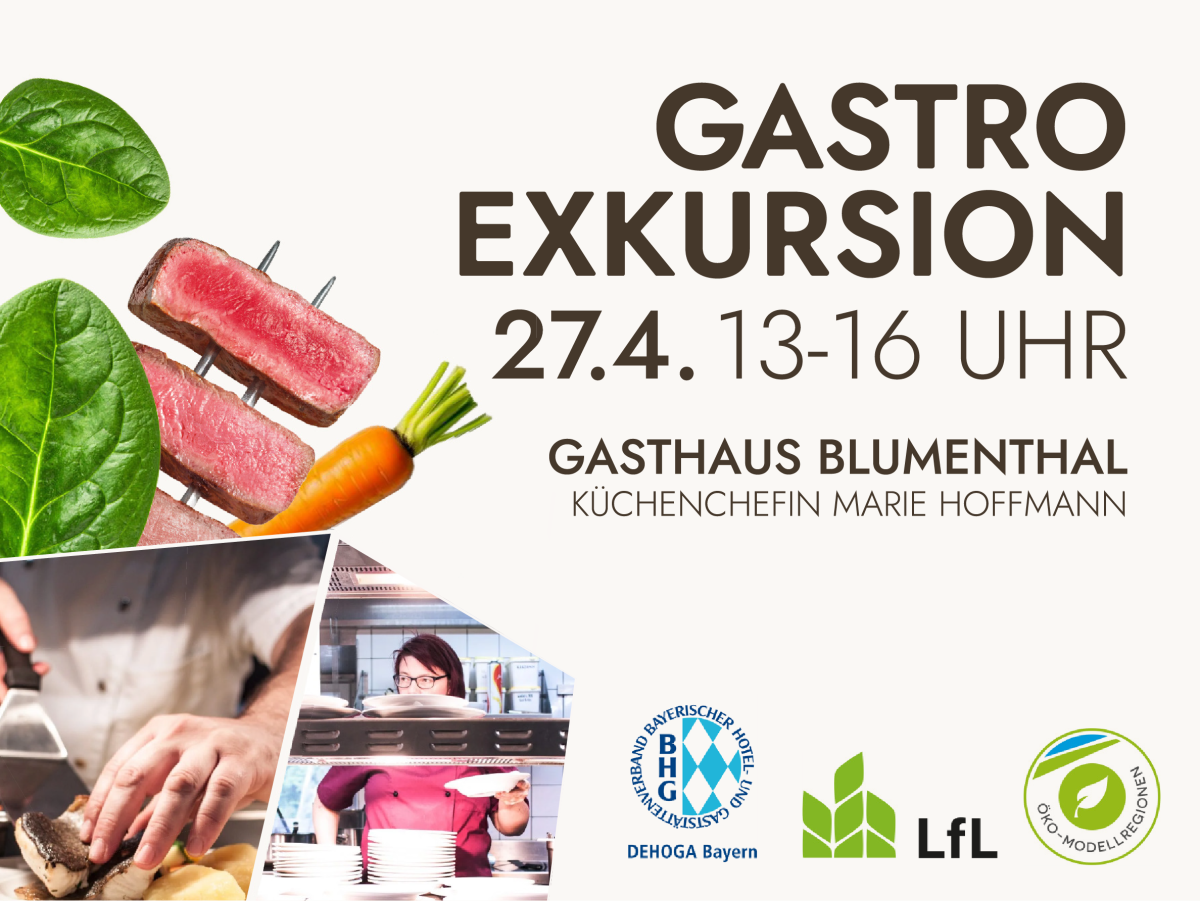 Gastro-Exkursion Eventbild 27.4. 13-16 Uhr, Gasthaus Blumenthal, Küchenchefin Marie Hoffmann
