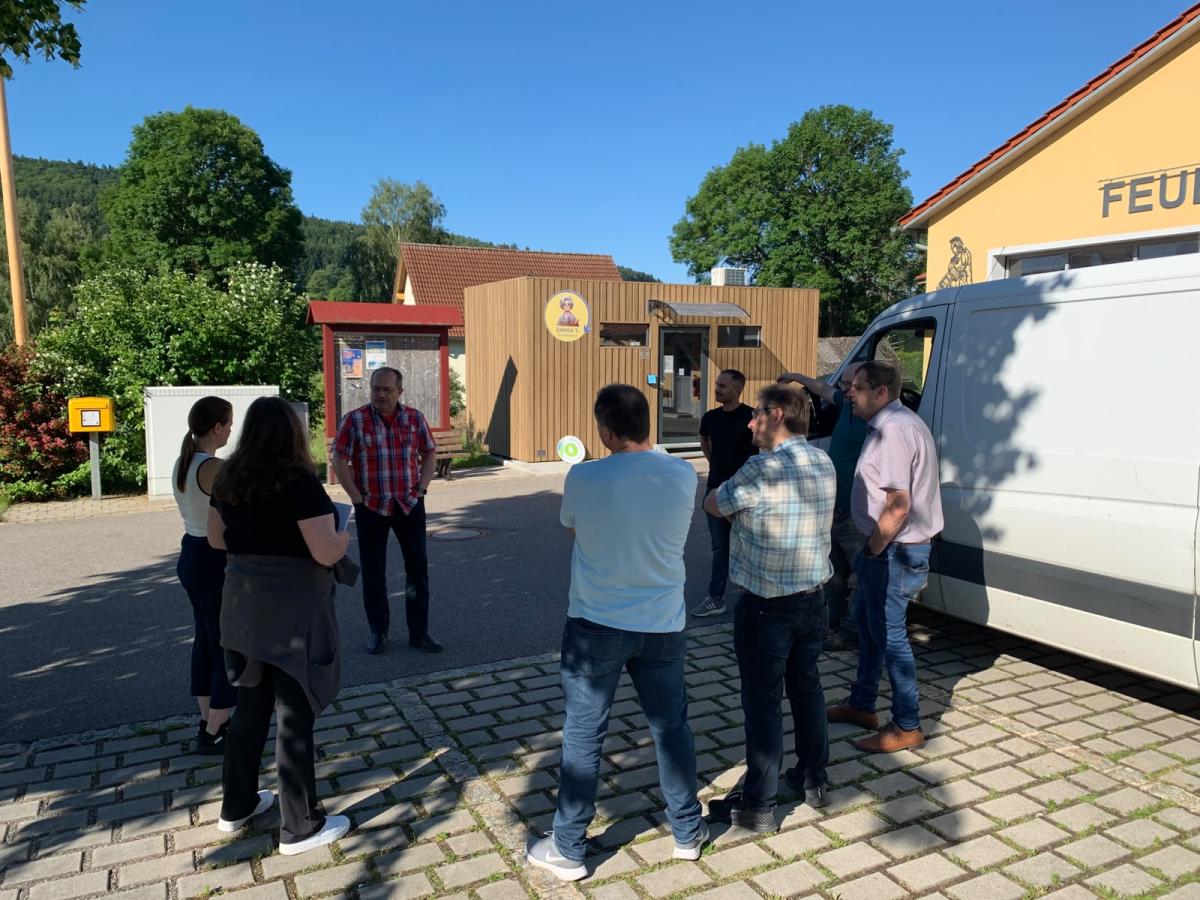 Gruppe einer Exkursion