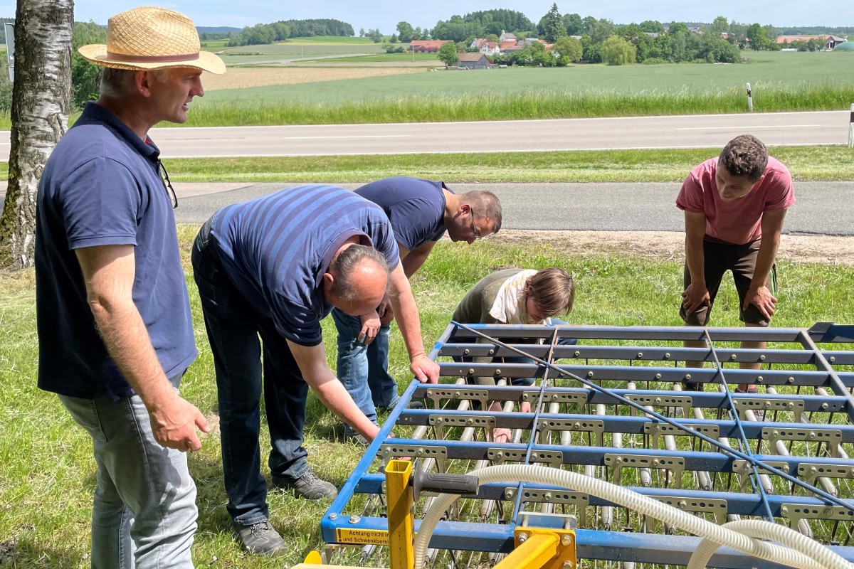 mechanische Unktrautbekämpfung