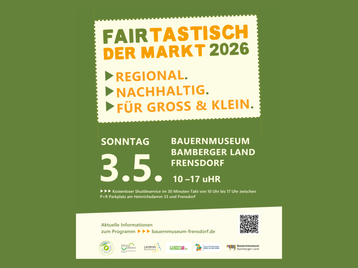 Einladung zum Markt "Fairtastisch" am 03.05.2026