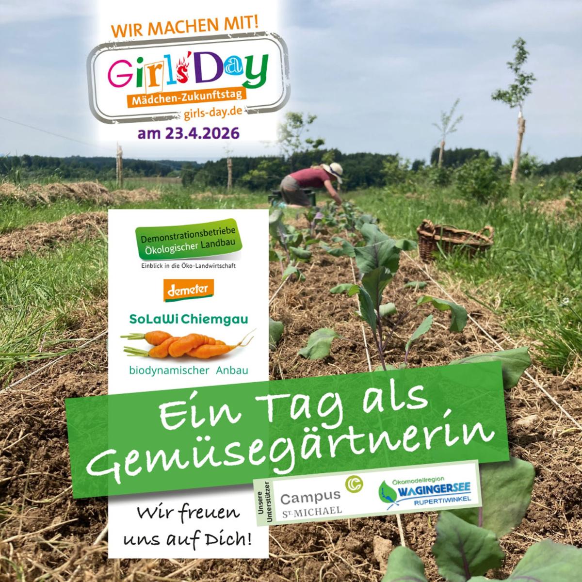 Ein Tag als Gemüsegärtnerin Girls_day 260423