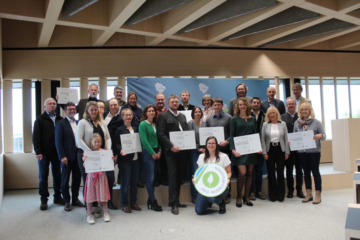Auszeichnung der Öko-Kleinprojekte