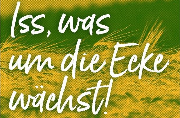 Text auf grün gelbem Hintergrund