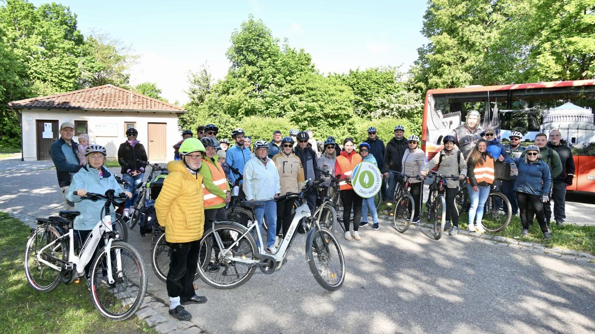 Die erste Bio-Genussradeltour der Öko-Modellregion Stadt.Land.Regensburg machte Genuss auf mehr.