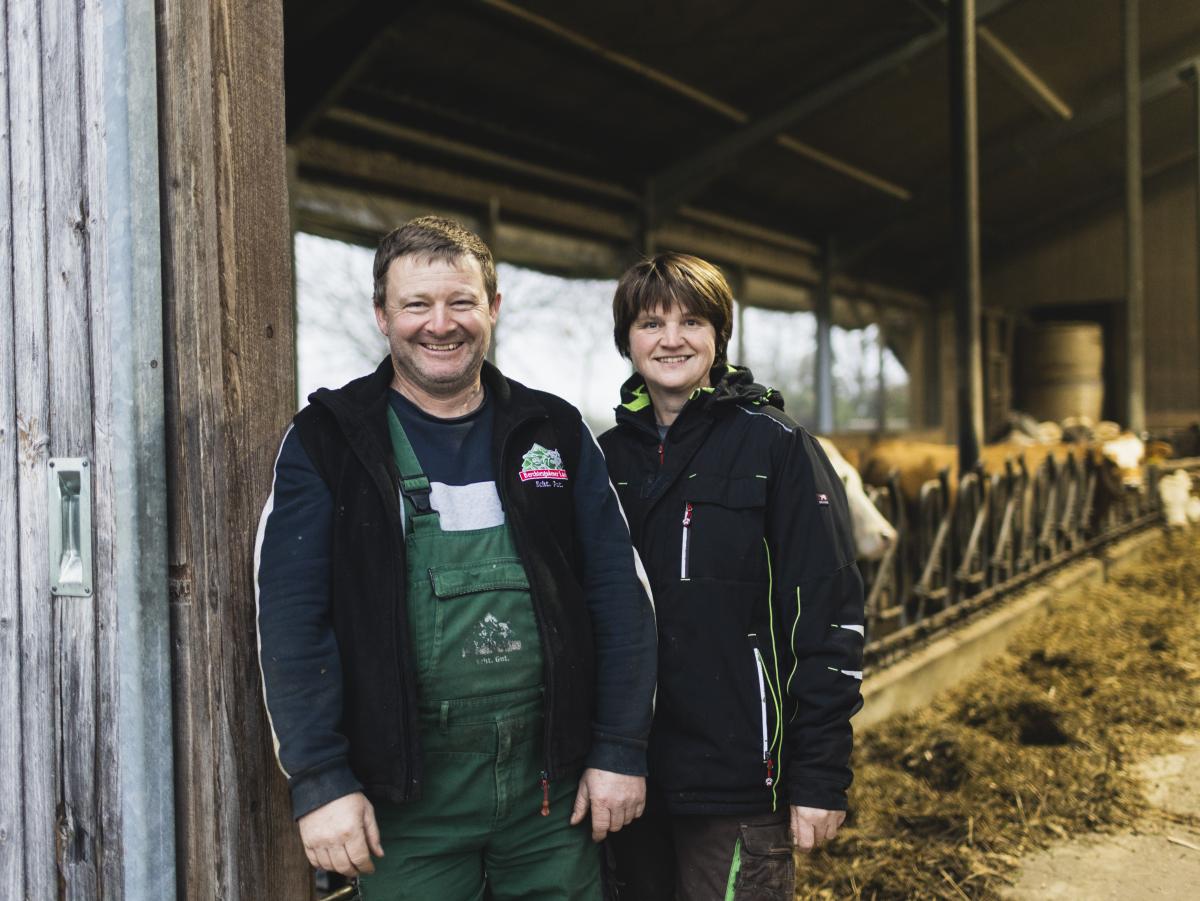 Bernhard und Christine Rehrl vom Klingerhof in Berchtolding setzen auf eine vielseitig und ökologisch ausgerichtete Landwirtschaft.