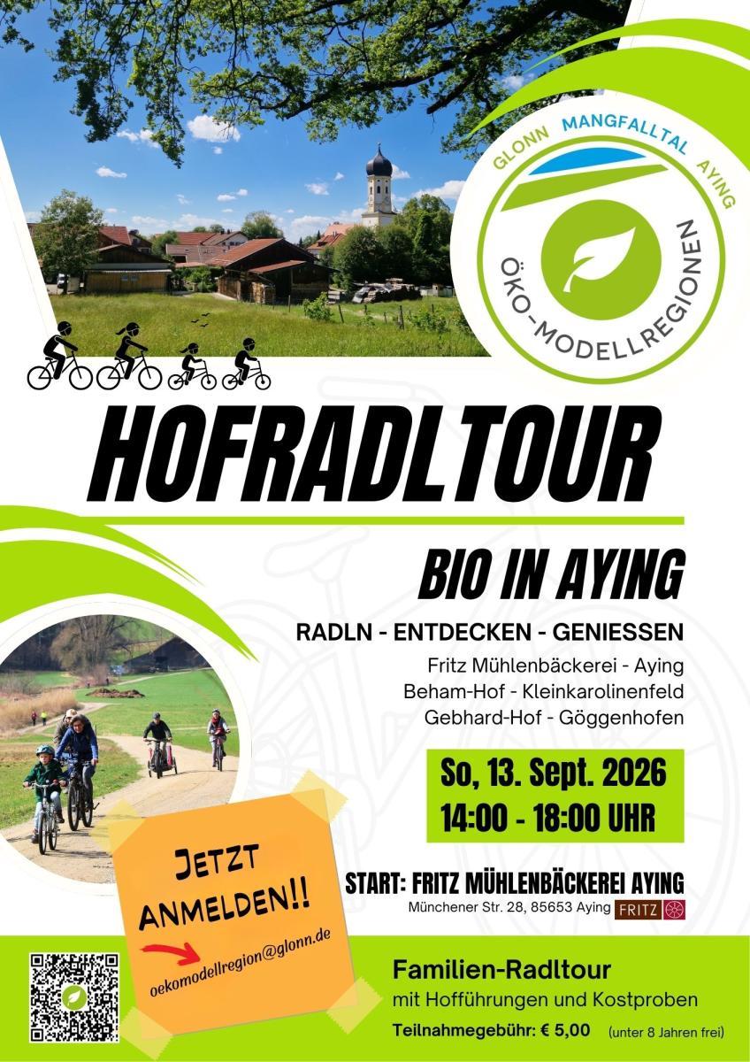 Hofradltour zu Bio-Betrieben in Aying