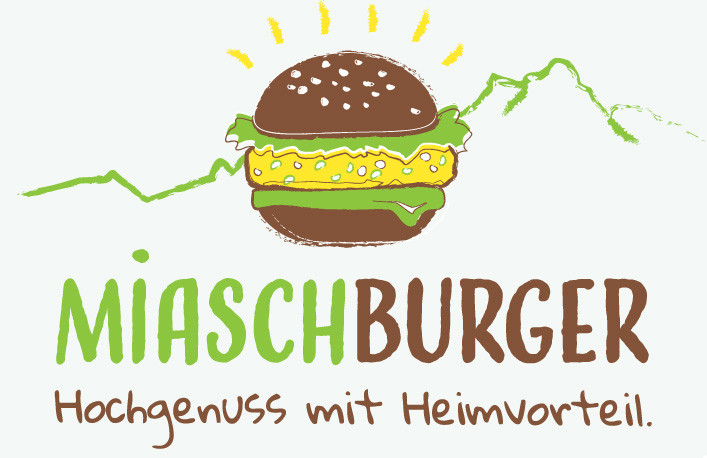 Logo mit Burger