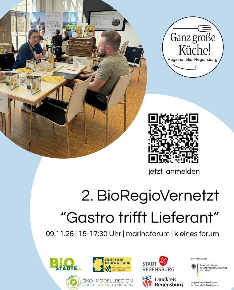 2. BioRegioVernetzt "Gastro trifft Lieferant"