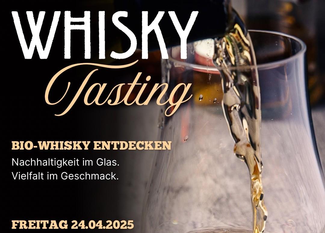 Einladung zum Bio-Whisky-Tasting