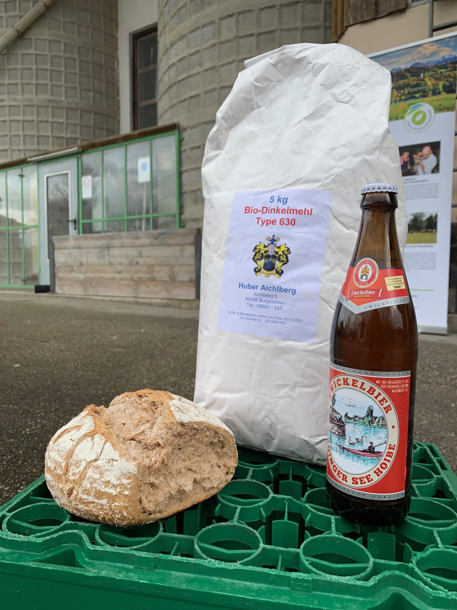 Biobier, Biodinkel und Bioemmer stecken im Fastenbrot von Bäcker Huber. Auch die Klostermönche haben früher gern Bier für ihre Fastenbrote verwendet.