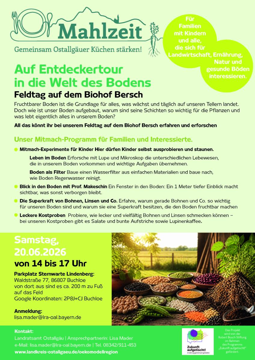 Bodentag auf dem Biohof Bersch