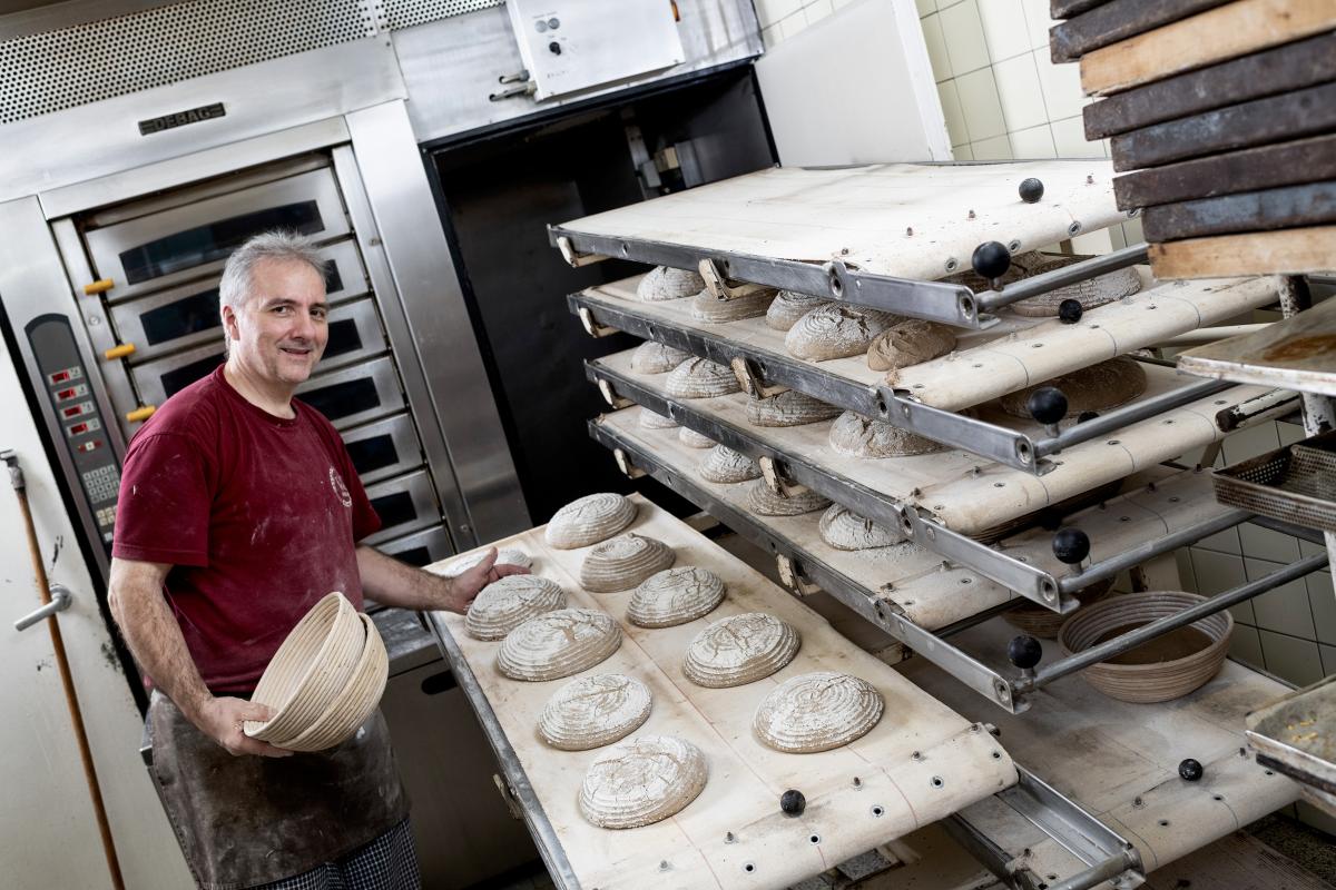 Bäckermeister Ernst Wenig aus Tengling
