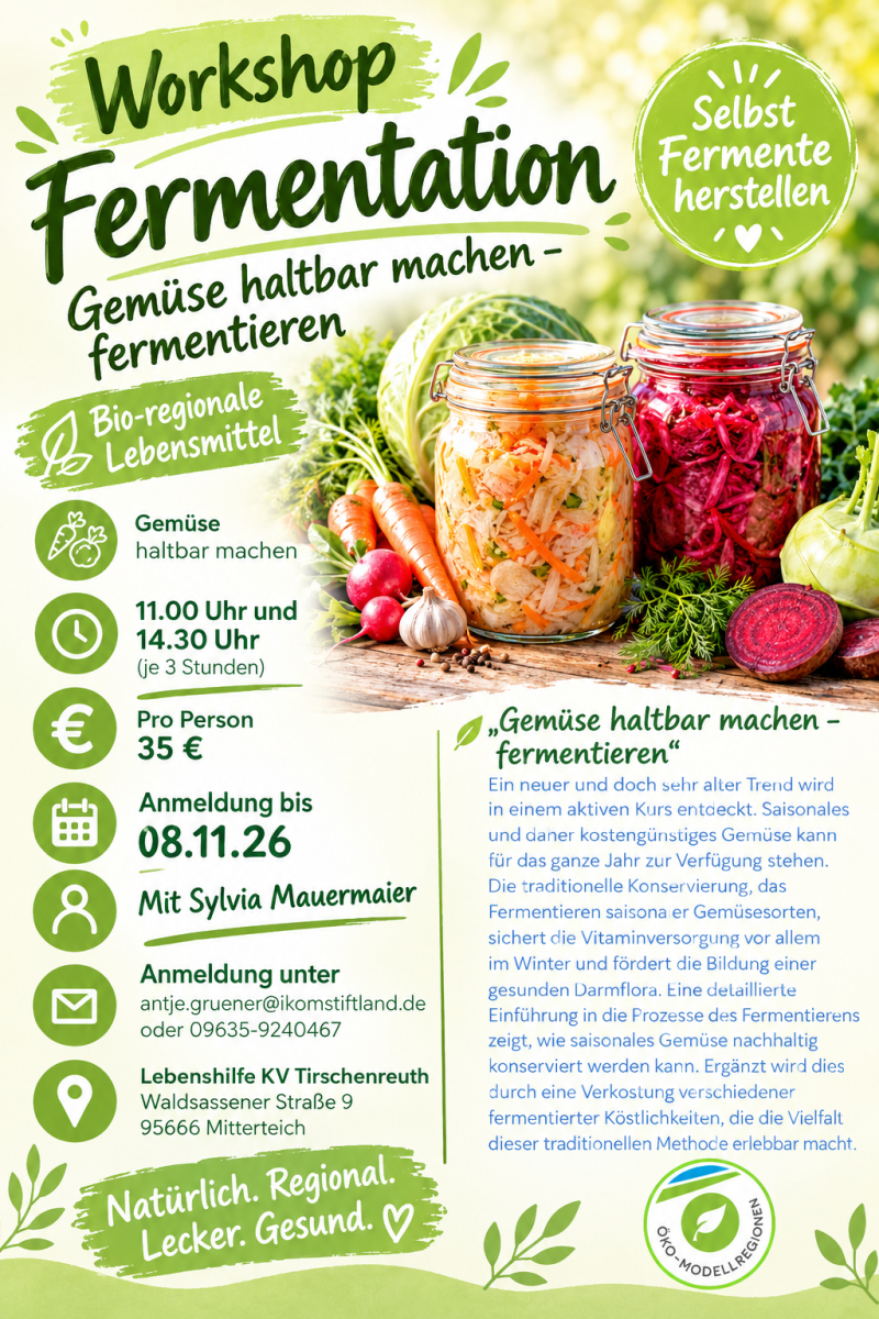 ein kunterbundes Bild als Plakat mit allen wichtigen Informationen für die Veranstaltung