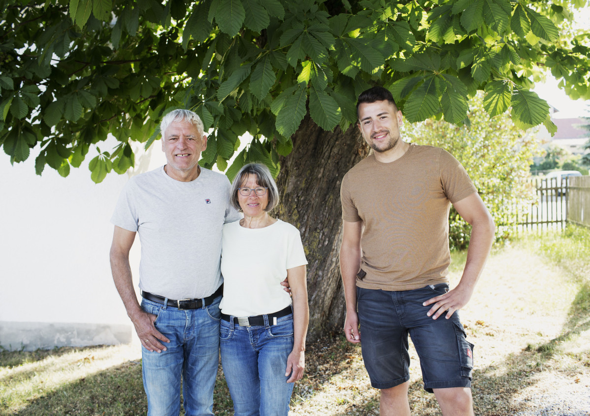 Lorenz, Barbara und Tobias Kratzer