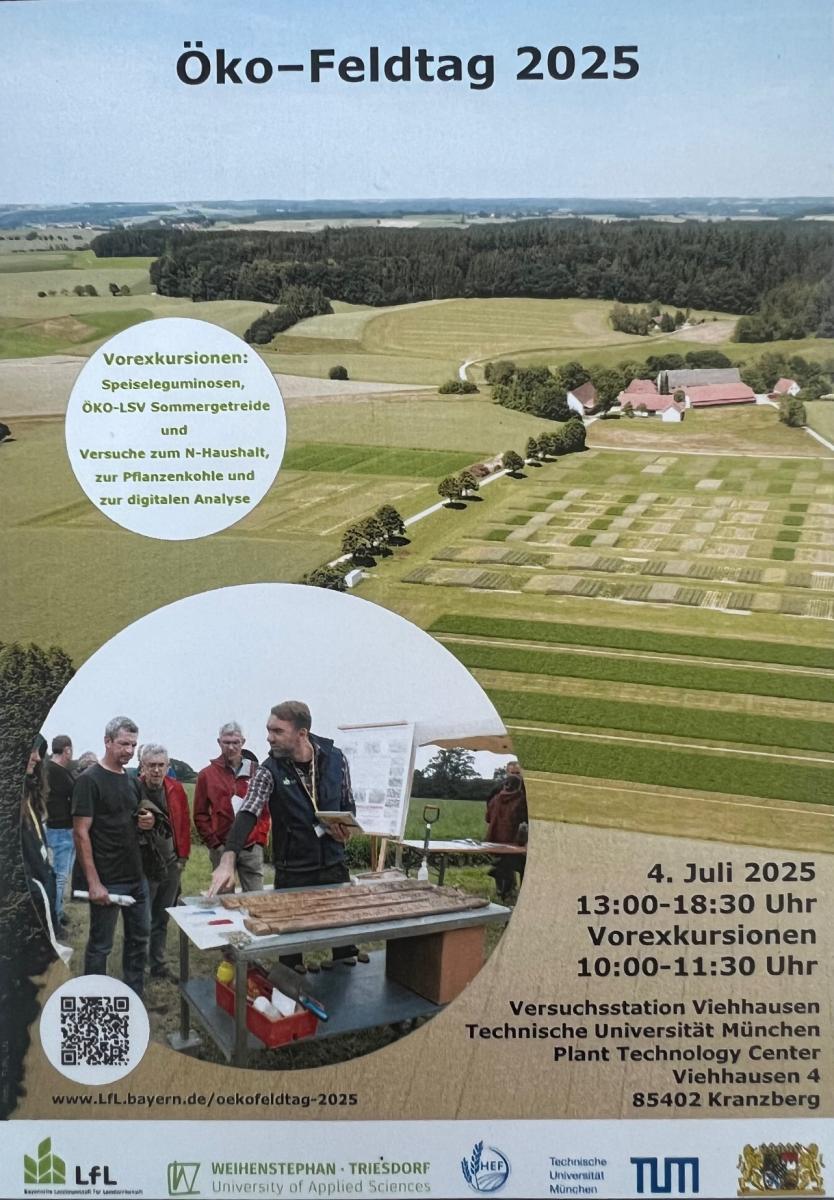 Einladung zum Öko-Feldtag in Viehhausen