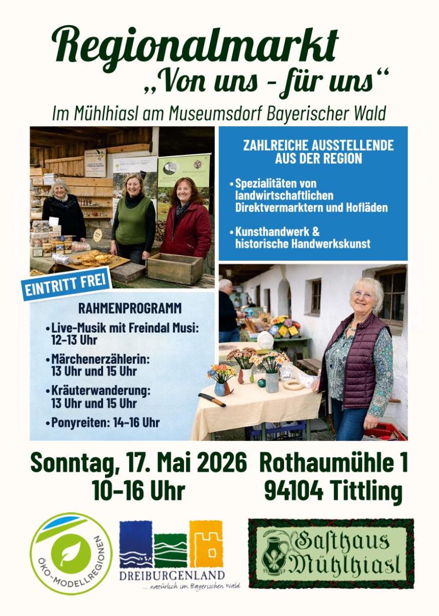 Flyer Regionalmarkt 2026