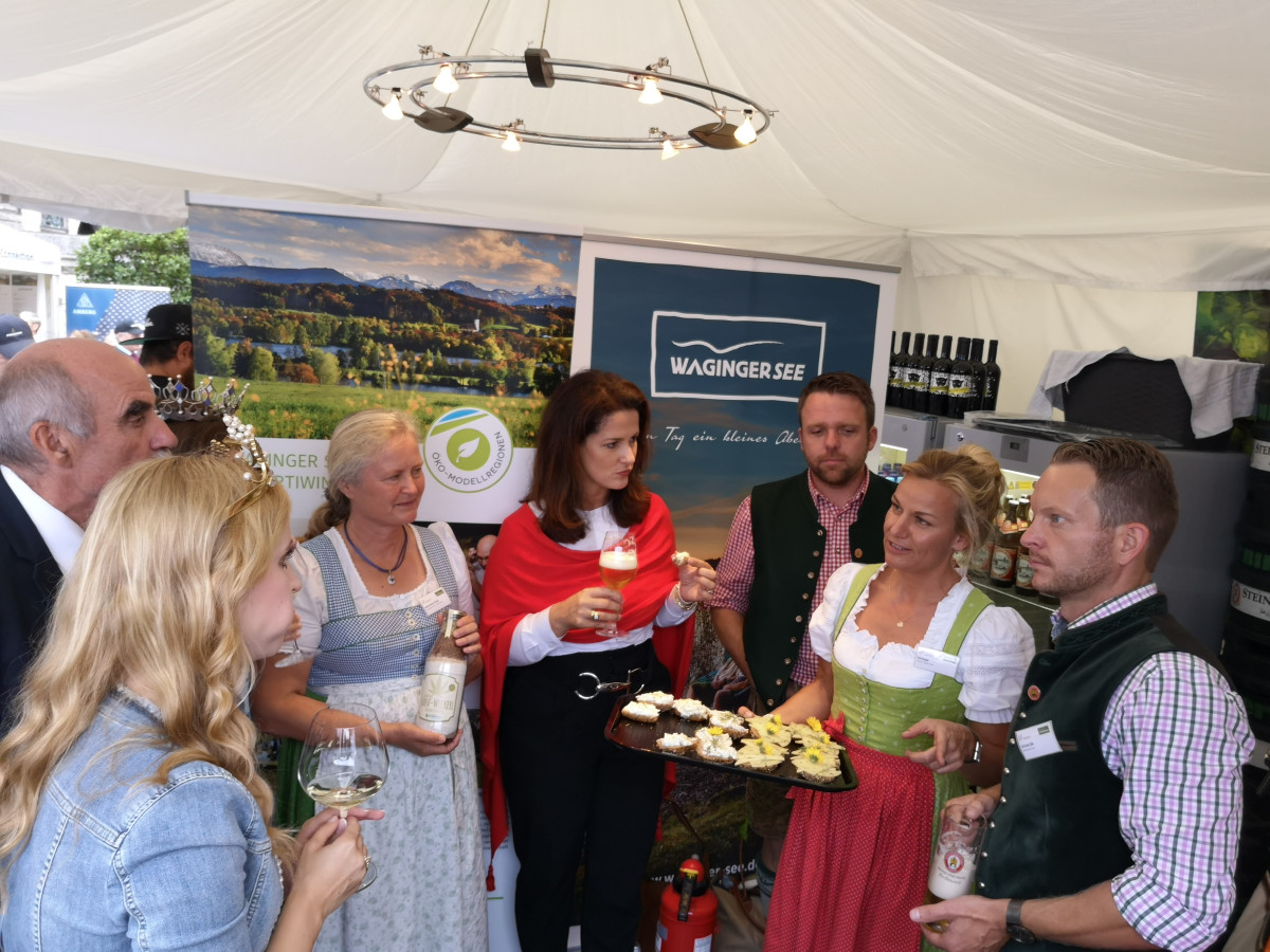 Präsentation der Region auf dem Bayerischen Genussfestival in München