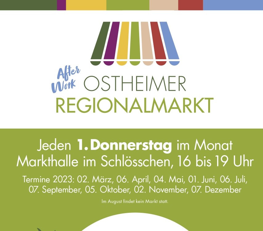 Plakat Regionalmarkt Ostheim