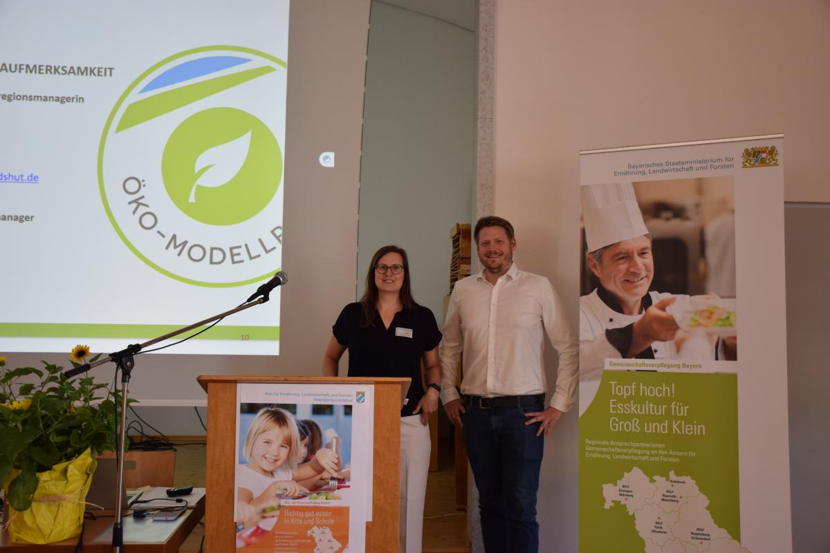 Veronika Stanglmayr und Marcel Krauss