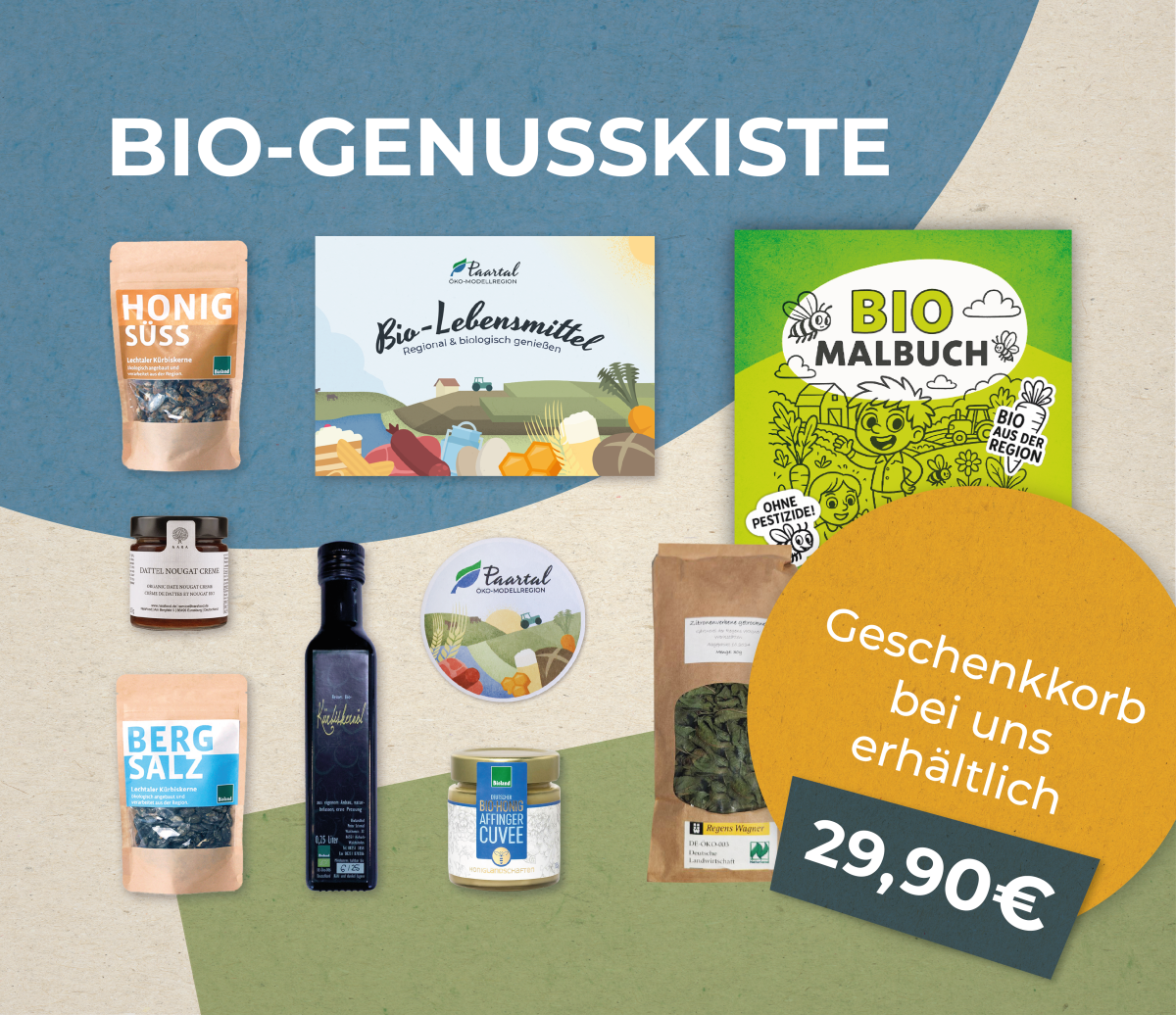 Bio-Genusskiste Produktübersicht