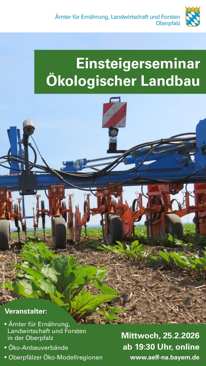 Blick auf ein Plakat