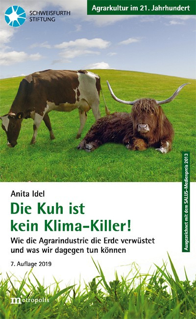 Buchcover: Die Kuh ist kein Klima-Killer!