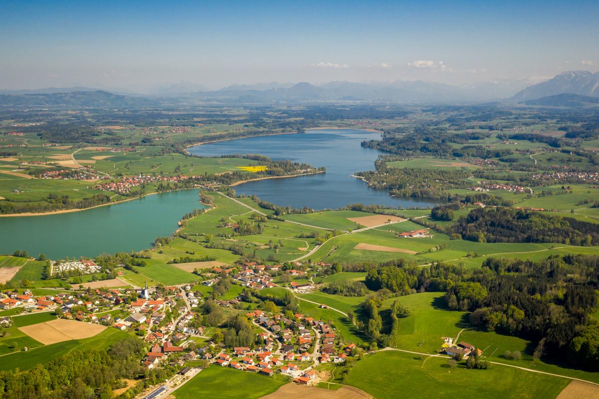 Tachinger See und Waginger See