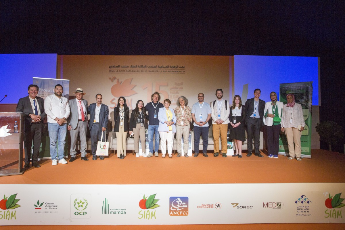 Eingeladene Referentinnen und Referenten sowie das Team des Deutsch-Marokkanischen Fachdialogs Agrar und Forst (DIAF)