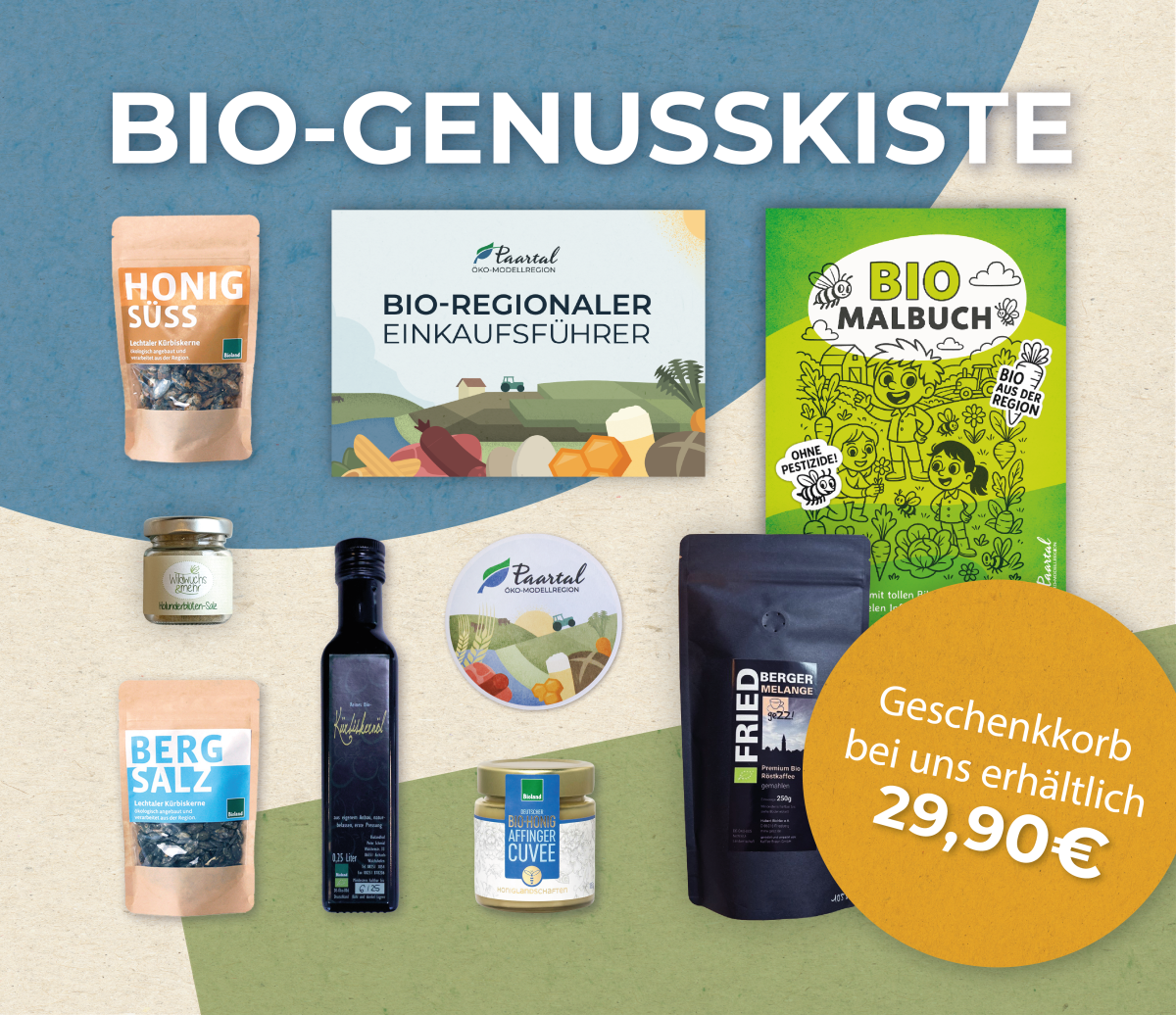 Bio-Genusskiste Produktübersicht