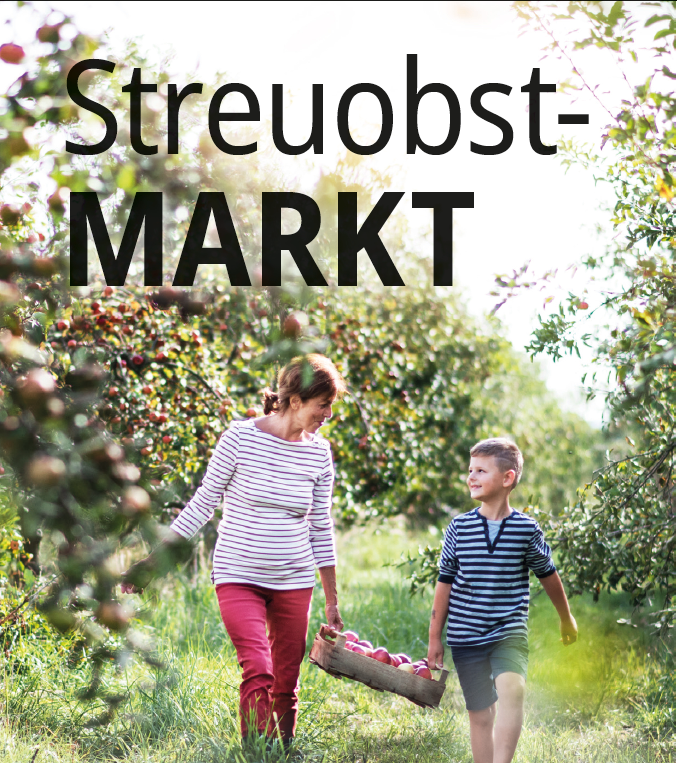 Flyer für Streuobstmarkt