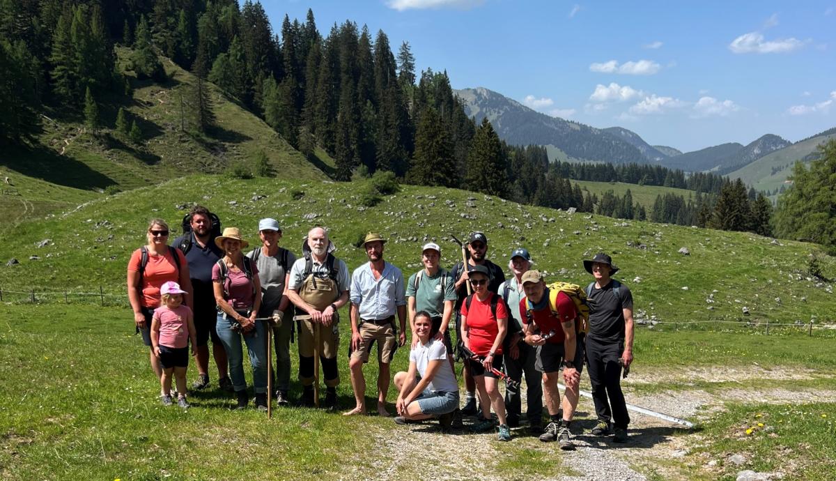 Gruppe an Menschen