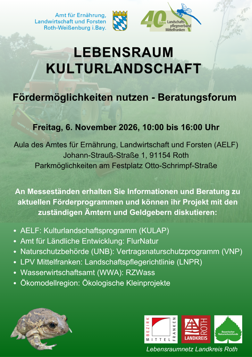 LEBENSRAUM KULTURLANDSCHAFT