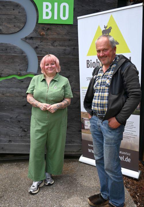 Köchin und Landwirt