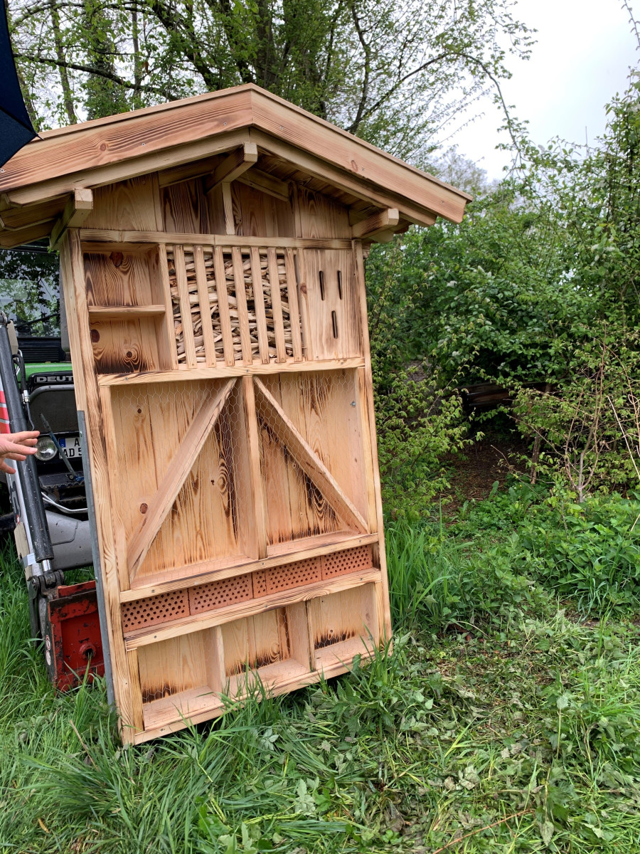 Insektenhotel Grundschule Haiming