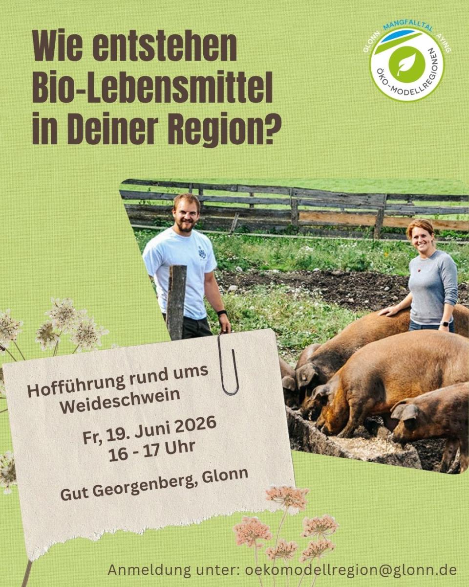 Wie entstehen Bio-Lebensmittel in Deiner Region?