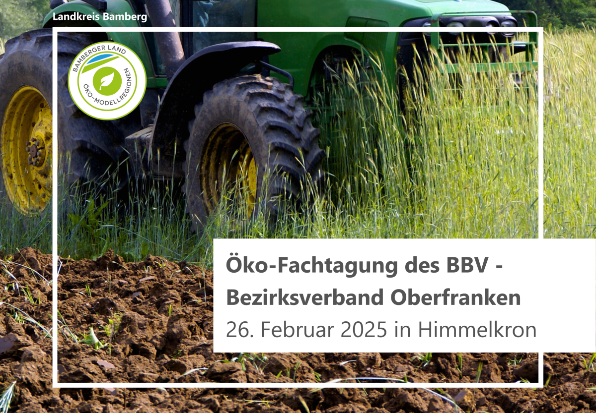 Öko-Fachtagung des BBV Oberfrankens - Einladungsschreiben