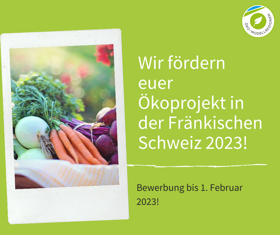 Wir fördern euer Ökoprojekt in der Fränkischen Schweiz 2023! Bewerbung bis 1. Februar 2023 möglich!