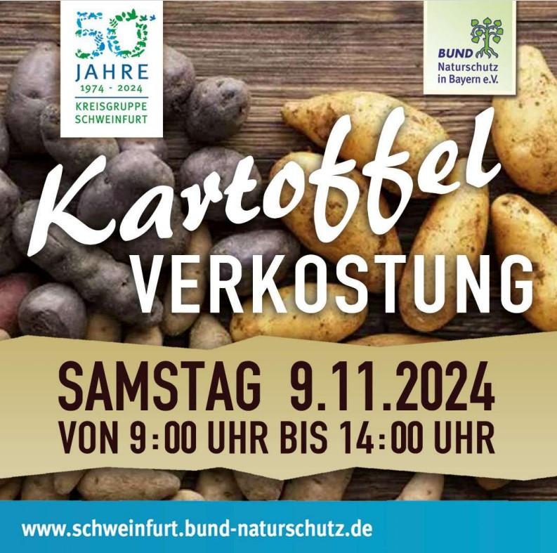 Kartoffelverkostung am 09.11.2024 in der StudyFAB Schweinfurt