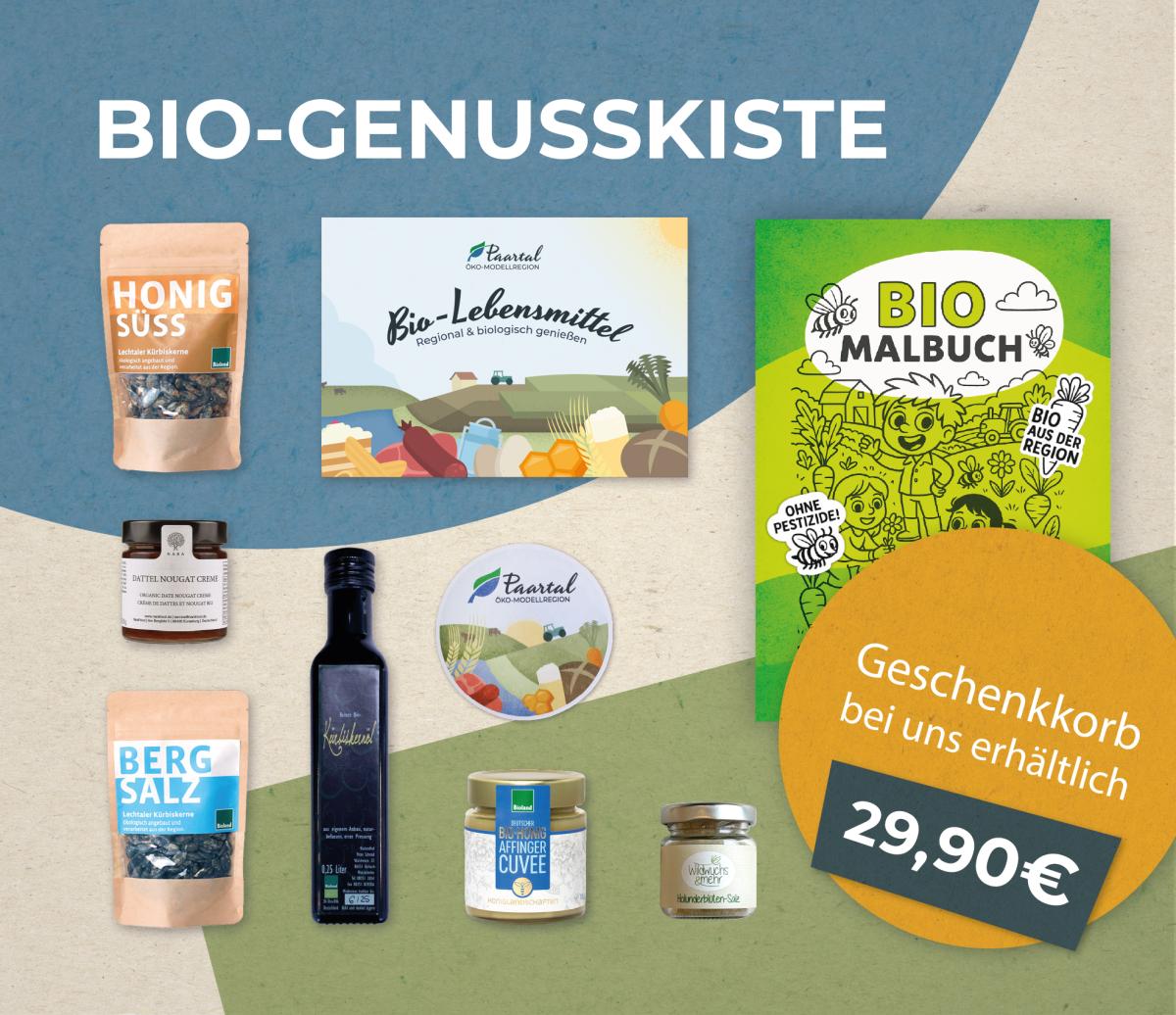 Bio-Genusskiste Produktübersicht